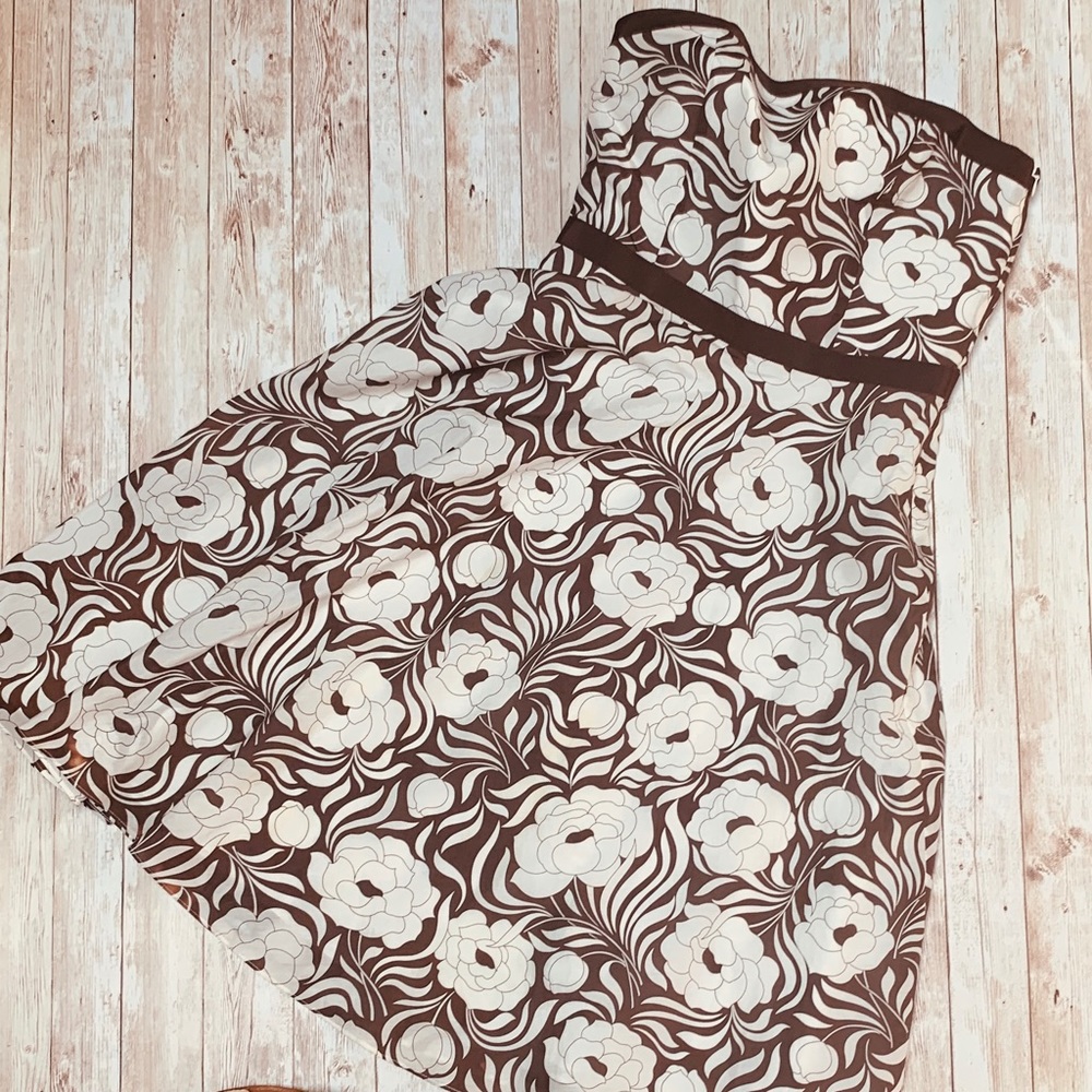 Ann Taylor strapless party dress